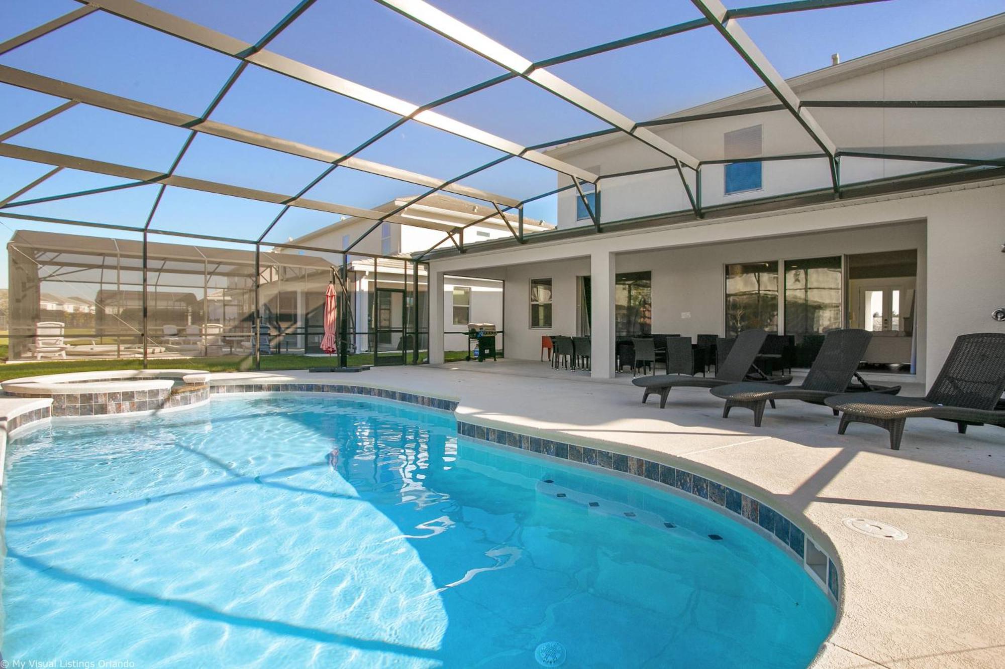 Sonoma Resort 7 Bedroom Vacation Home With Pool 1849 Kissimmee Exterior photo